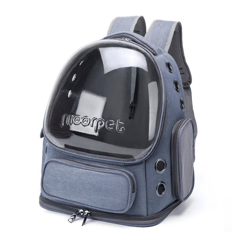 Mochila Transparente para Gatos