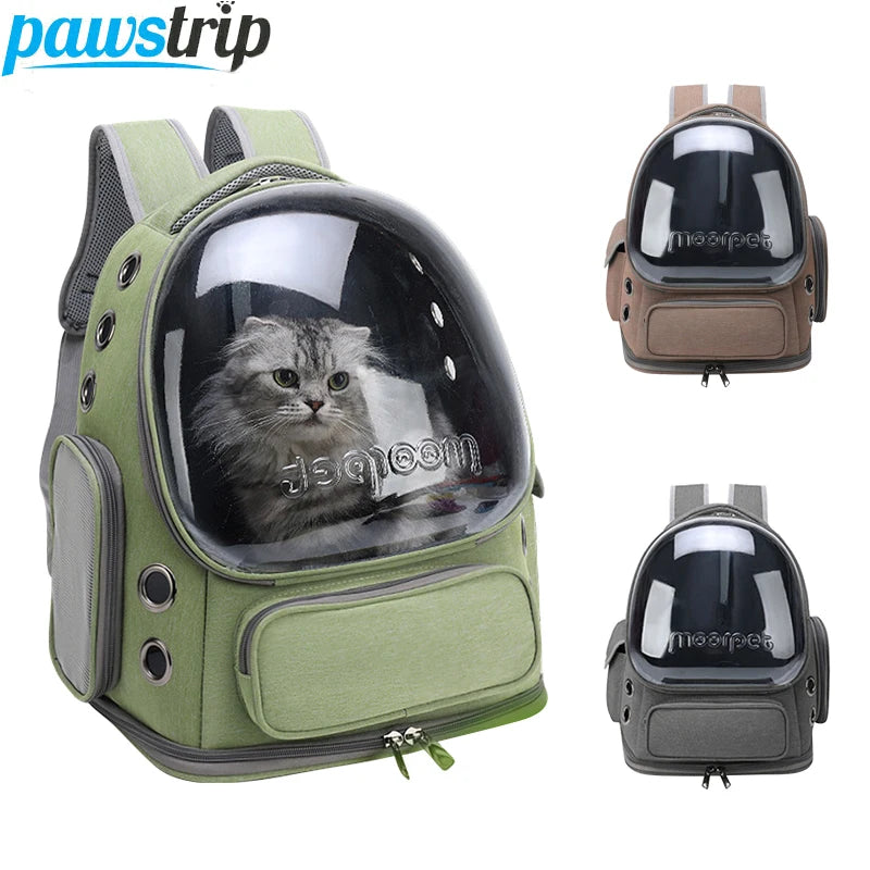 Mochila Transparente para Gatos