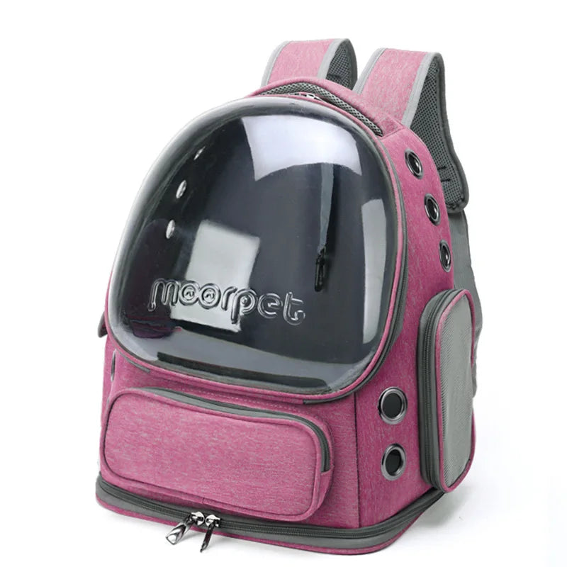Mochila Transparente para Gatos