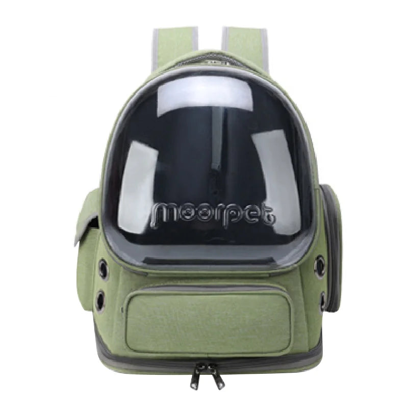 Mochila Transparente para Gatos